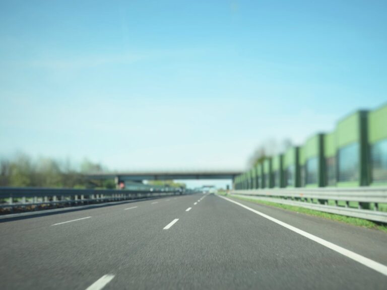 Gray Asphalt Road Under Blue Sky